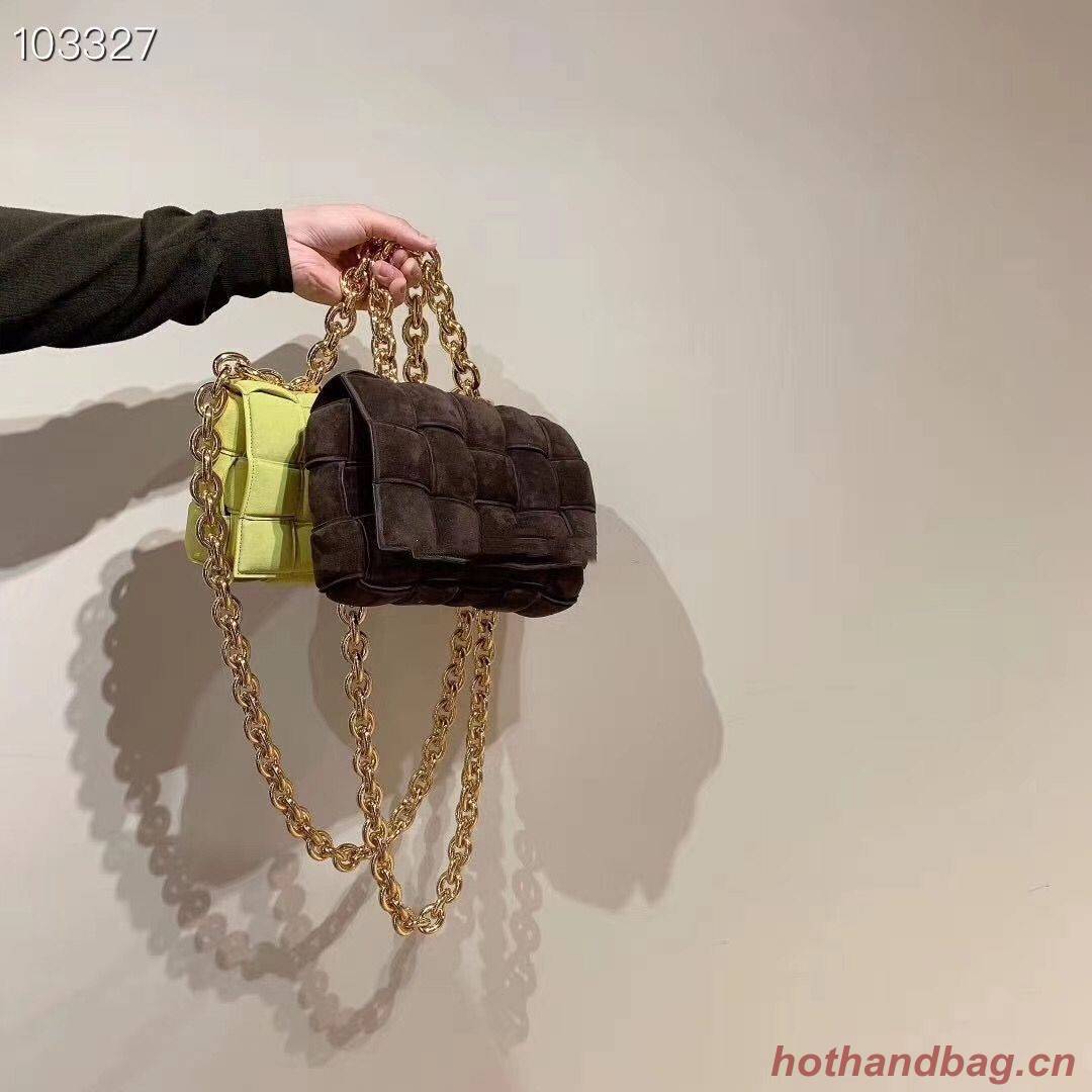 Bottega Veneta PADDED CASSETTE Velvet BAG 591971 Lemon Bottega Veneta PADDED CASSETTE Velvet BAG 591971 Lemon