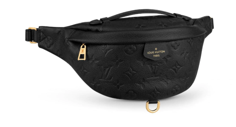 Louis Vuitton Original Monogram Empreinte BUMBAG Pocket M44836 black Louis Vuitton Original Monogram Empreinte BUMBAG Pocket M44836 black