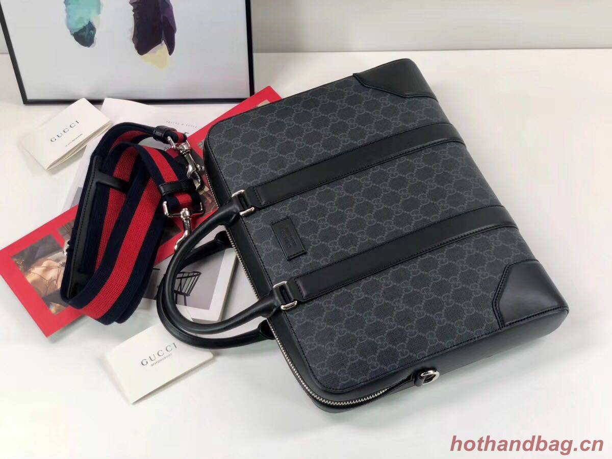 Gucci GG Original Leather tote bag 474135 black