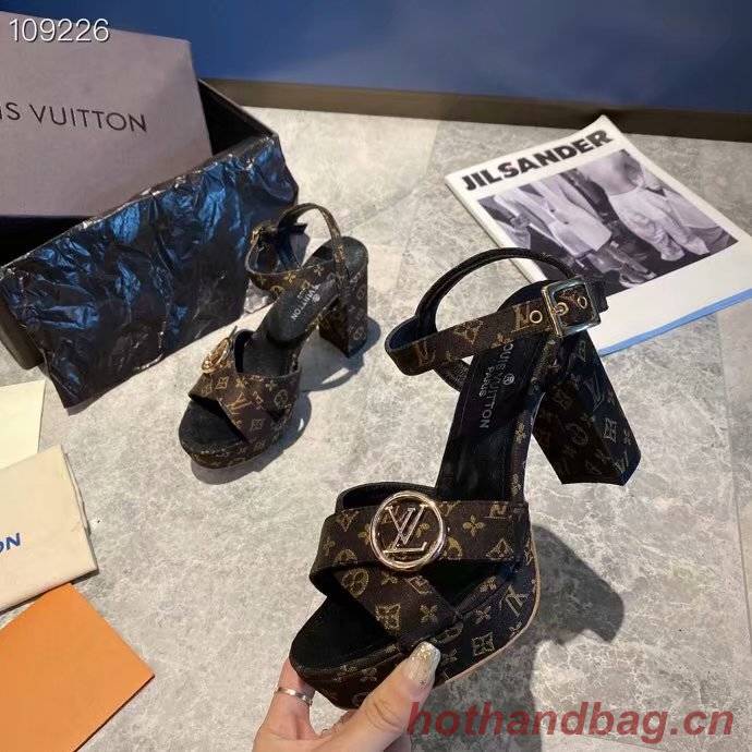Louis Vuitton Shoes LV1042DS-1 Heel height 9CM Louis Vuitton Shoes LV1042DS-1 Heel height 9CM