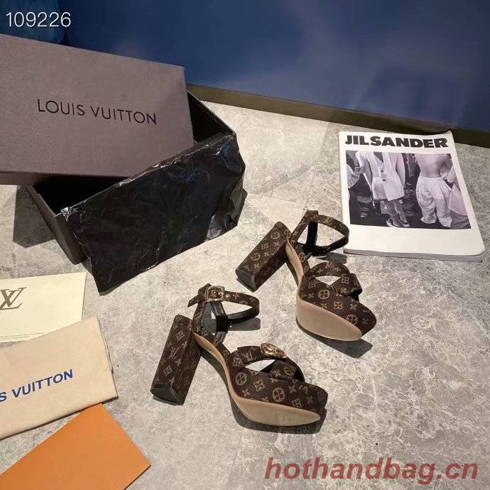 Louis Vuitton Shoes LV1042DS-1 Heel height 9CM Louis Vuitton Shoes LV1042DS-1 Heel height 9CM