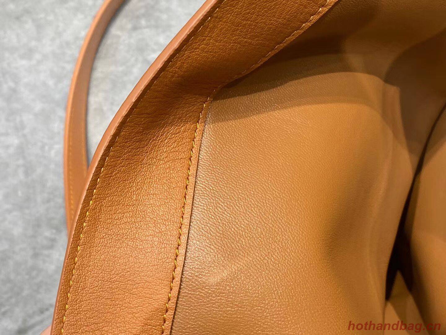 Yves Saint Laurent Calfskin Leather Shoulder Bag Y635266 brown Yves Saint Laurent Calfskin Leather Shoulder Bag Y635266 brown