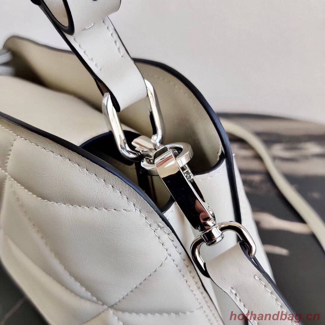 Prada Spectrum small leather bag 1BA311 white Prada Spectrum small leather bag 1BA311 white