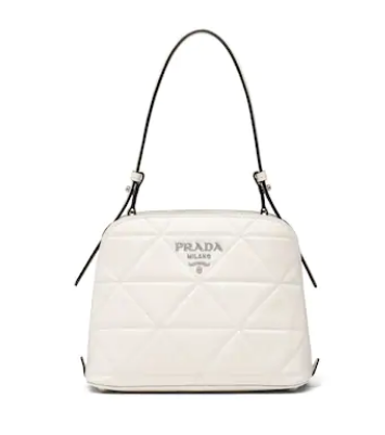 Prada Spectrum small leather bag 1BA311 white Prada Spectrum small leather bag 1BA311 white