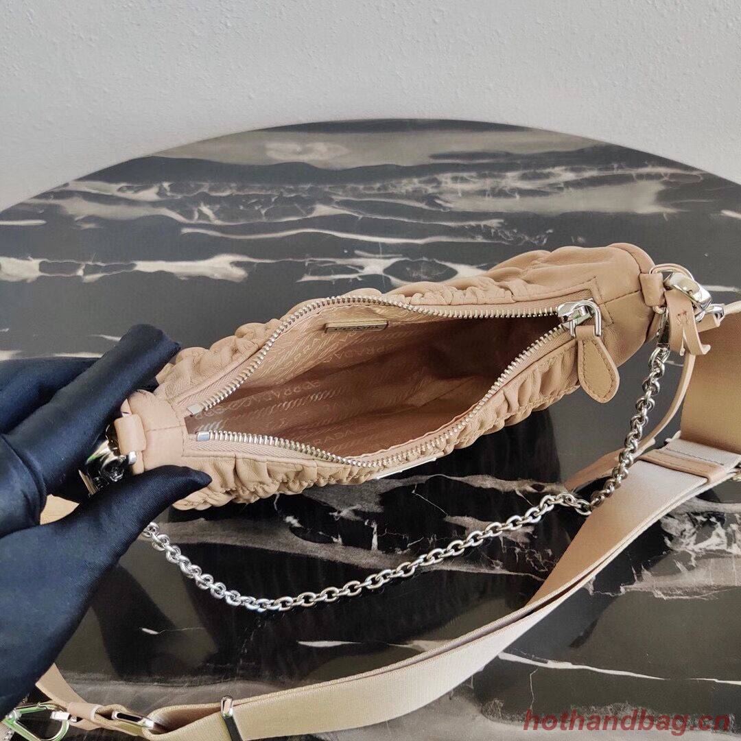 Prada Re-Edition 2005 leather bag 1BH20 Biscuits Prada Re-Edition 2005 leather bag 1BH20 Biscuits