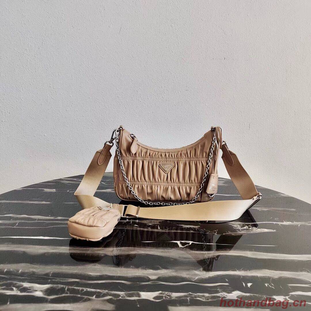 Prada Re-Edition 2005 leather bag 1BH20 Biscuits Prada Re-Edition 2005 leather bag 1BH20 Biscuits