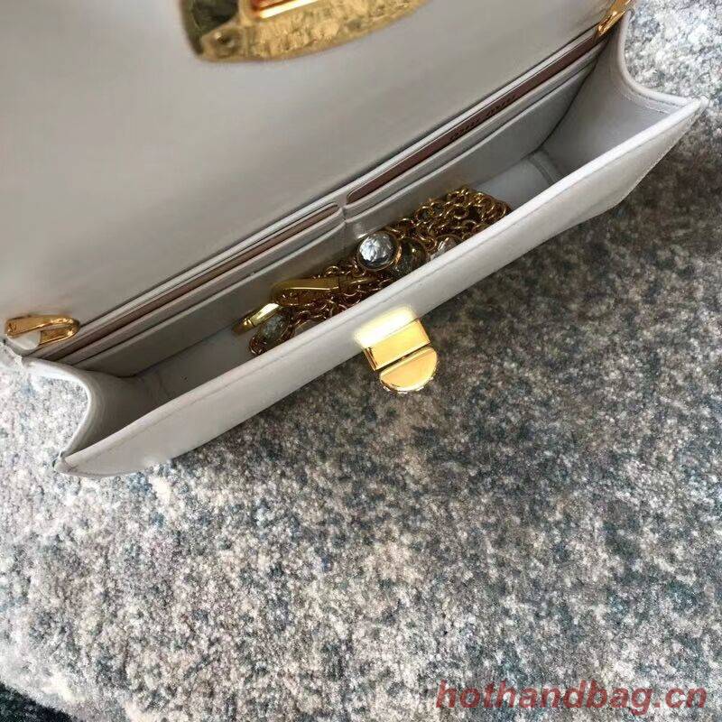 miu miu Matelasse Nappa Leather Shoulder Bag 5DH044A white miu miu Matelasse Nappa Leather Shoulder Bag 5DH044A white