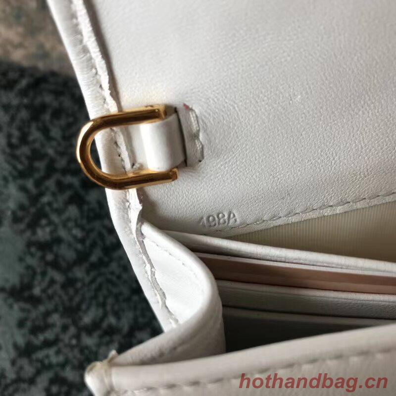 miu miu Matelasse Nappa Leather Shoulder Bag 5DH044A white miu miu Matelasse Nappa Leather Shoulder Bag 5DH044A white