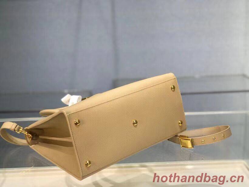 DIOR LARGE ST HONORE TOTE Grained Calfskin M9306UBAE apricot DIOR LARGE ST HONORE TOTE Grained Calfskin M9306UBAE apricot