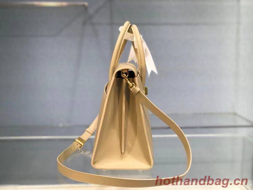 DIOR LARGE ST HONORE TOTE Grained Calfskin M9306UBAE apricot DIOR LARGE ST HONORE TOTE Grained Calfskin M9306UBAE apricot