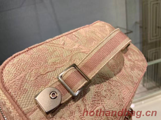  Dior Toile de Jouy Embroidery DIORTRAVEL VANITY CASE S5480V pink