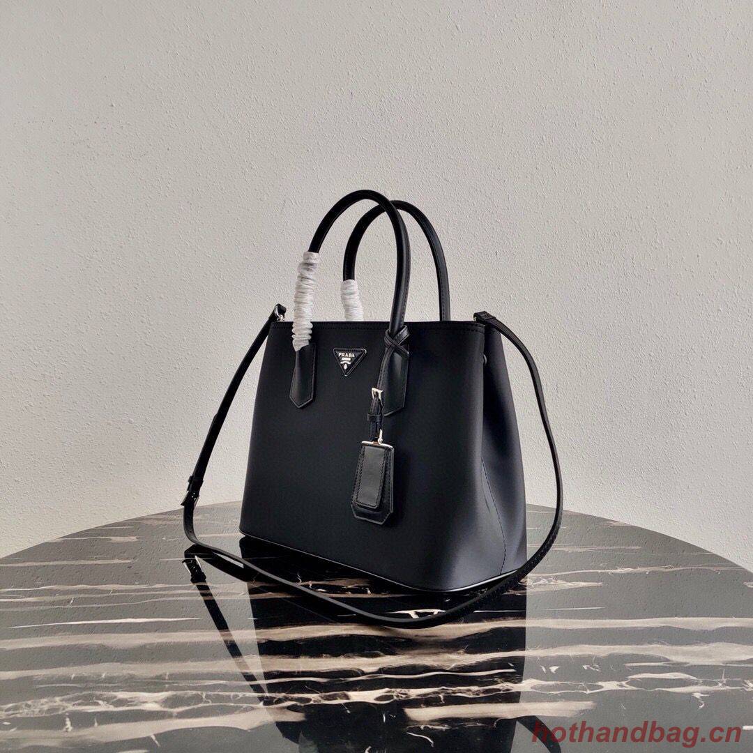 Prada Nylon Top Handbag 1BG775 Black Prada Nylon Top Handbag 1BG775 Black