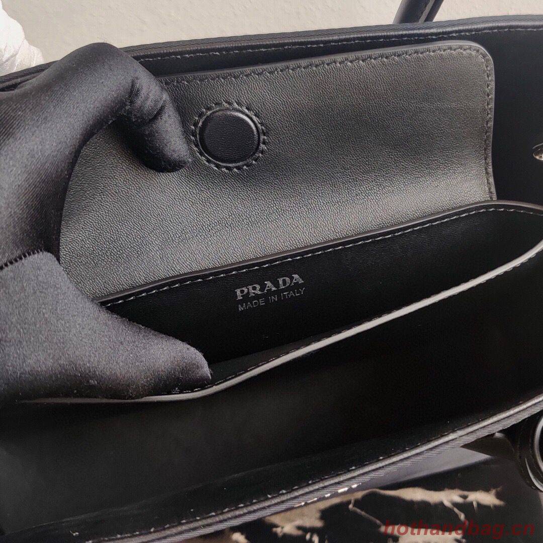 Prada Nylon Top Handbag 1BG775 Black Prada Nylon Top Handbag 1BG775 Black