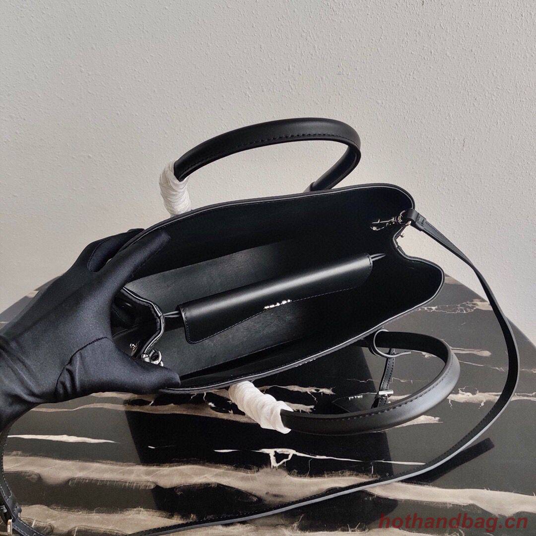 Prada Nylon Top Handbag 1BG775 Black Prada Nylon Top Handbag 1BG775 Black