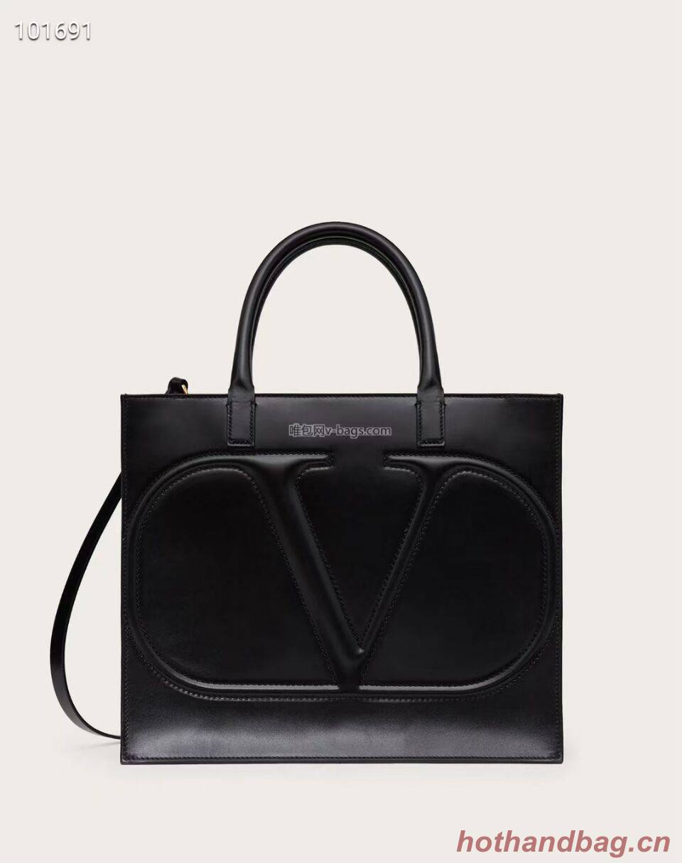 VALENTINO Origianl leather tote V2021 black VALENTINO Origianl leather tote V2021 black