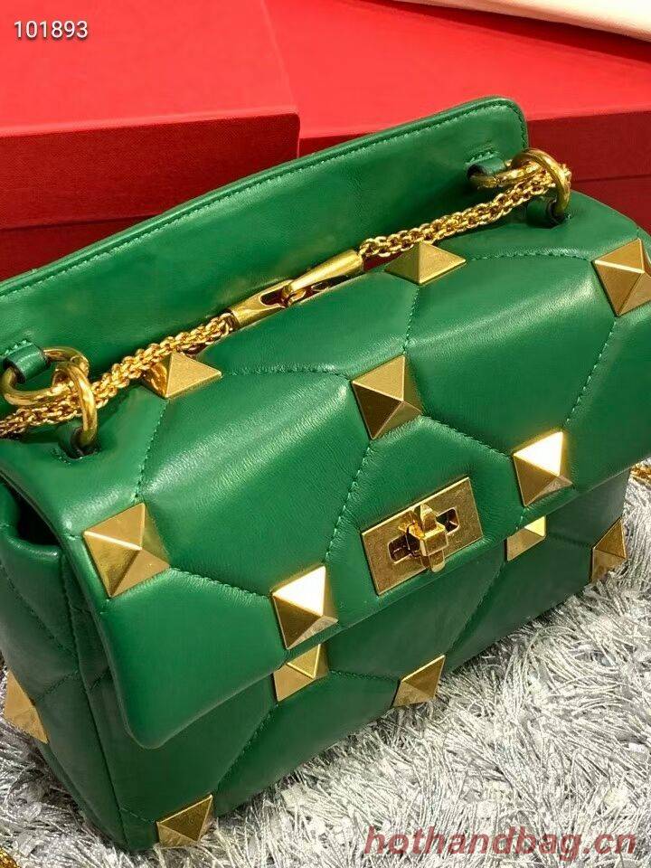 Valentino mini Garavani Roman Stud V2061 green Valentino mini Garavani Roman Stud V2061 green