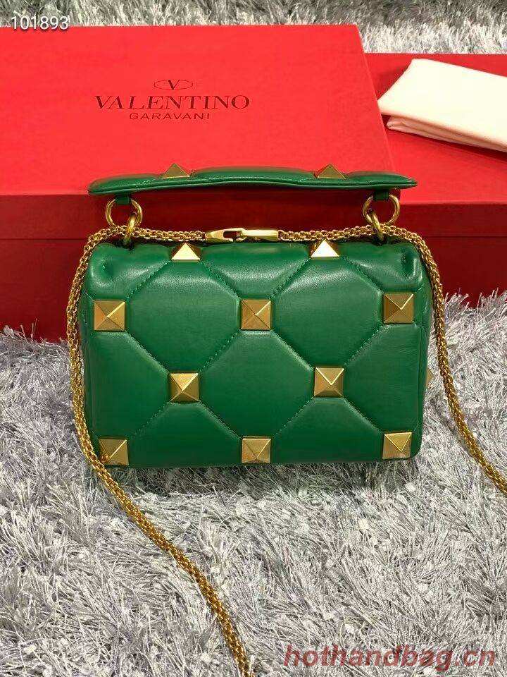 Valentino mini Garavani Roman Stud V2061 green Valentino mini Garavani Roman Stud V2061 green