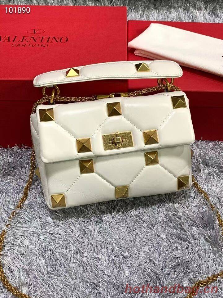 Valentino mini Garavani Roman Stud V2061 white Valentino mini Garavani Roman Stud V2061 white