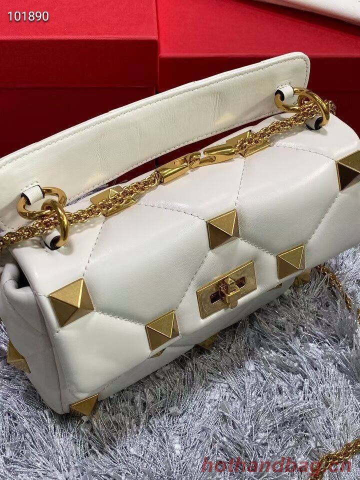 Valentino mini Garavani Roman Stud V2061 white Valentino mini Garavani Roman Stud V2061 white