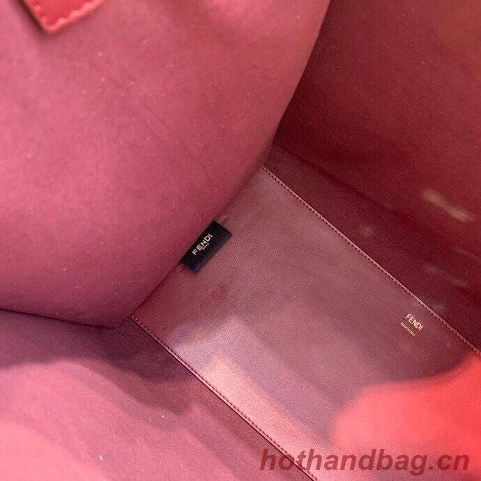 FENDI SUNSHINE large Burgundy leather shopper 8BH387A FENDI SUNSHINE large Burgundy leather shopper 8BH387A