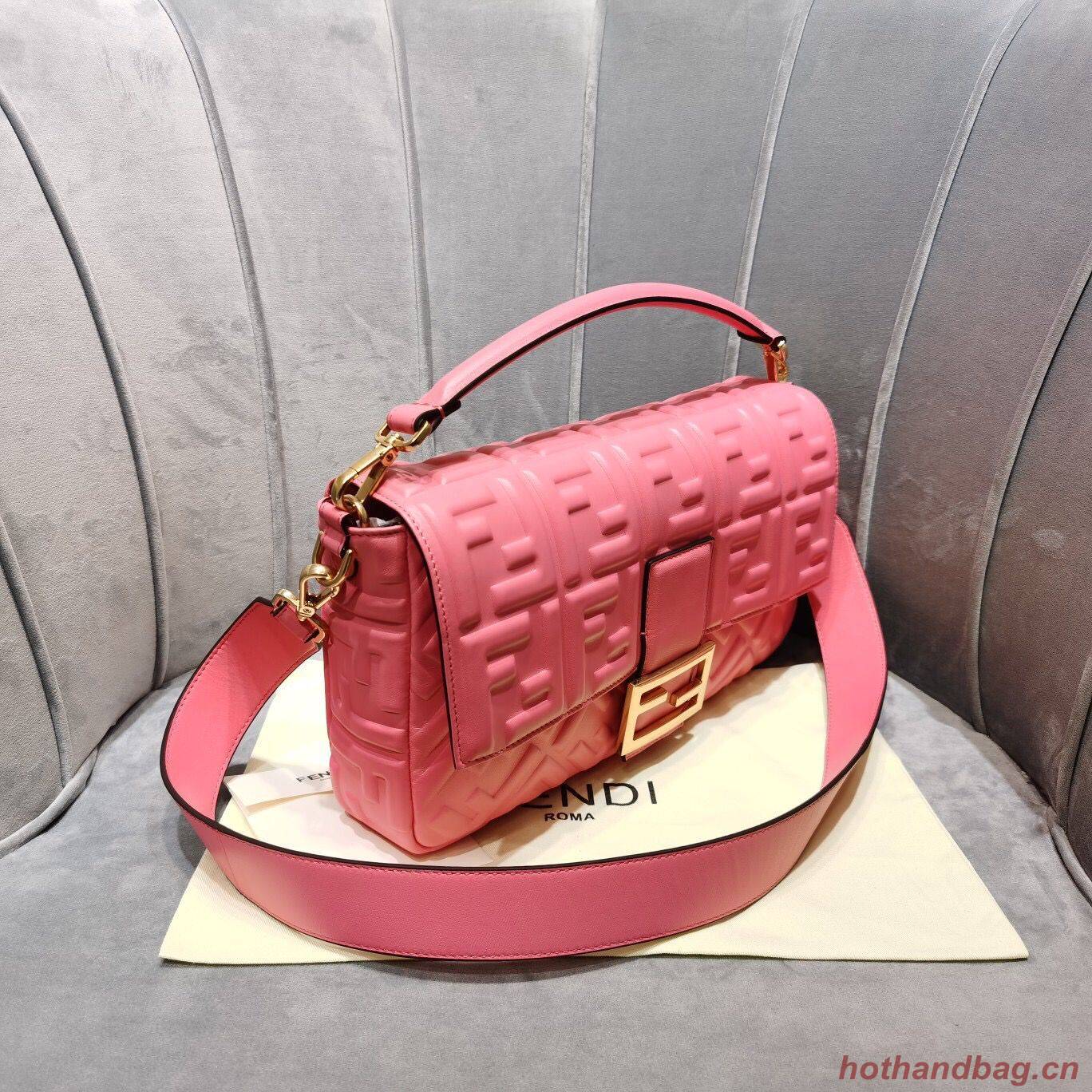 FENDI BAGUETTE Shoulder Bag 8BS017 rose FENDI BAGUETTE Shoulder Bag 8BS017 rose