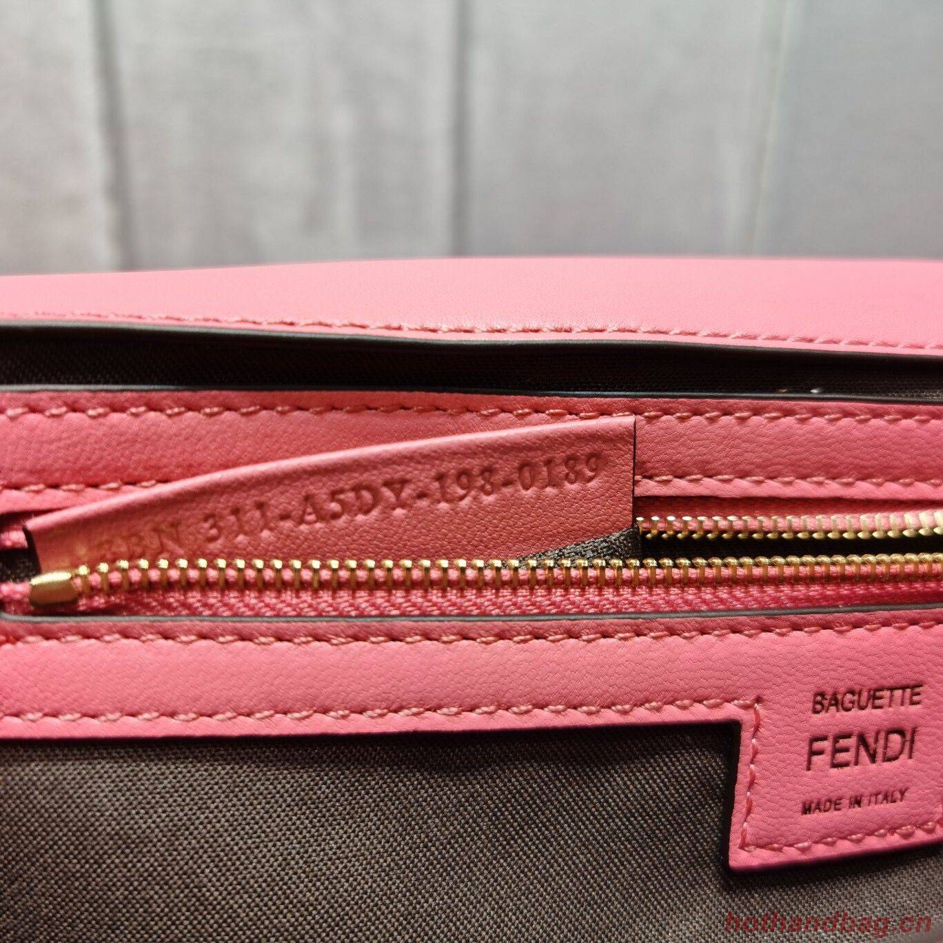 FENDI BAGUETTE Shoulder Bag 8BS017 rose FENDI BAGUETTE Shoulder Bag 8BS017 rose