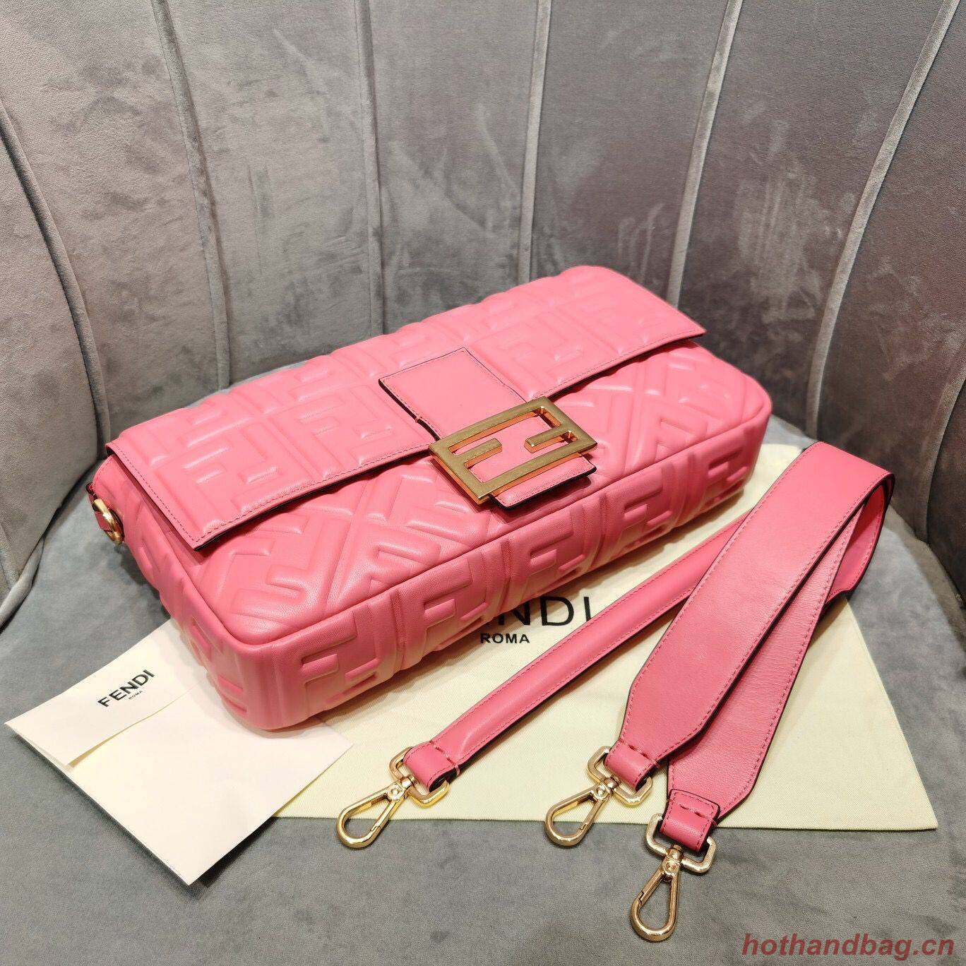 FENDI BAGUETTE Shoulder Bag 8BS017 rose FENDI BAGUETTE Shoulder Bag 8BS017 rose