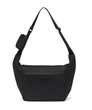 Prada Leather shoulder bag 2VH125 black Prada Leather shoulder bag 2VH125 black
