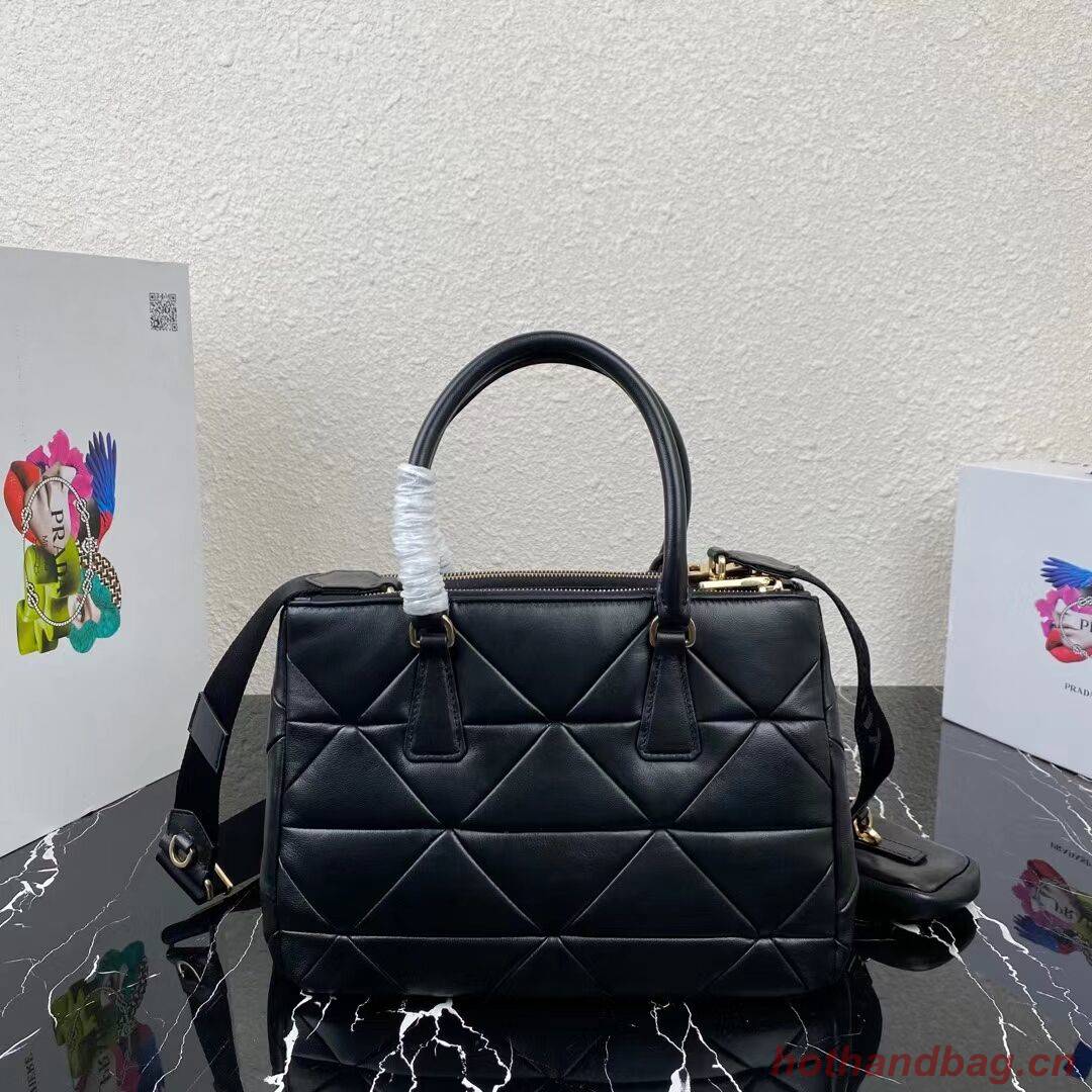 Prada Nappa Leather Prada Spectrum Tote 1BG863 black Prada Nappa Leather Prada Spectrum Tote 1BG863 black