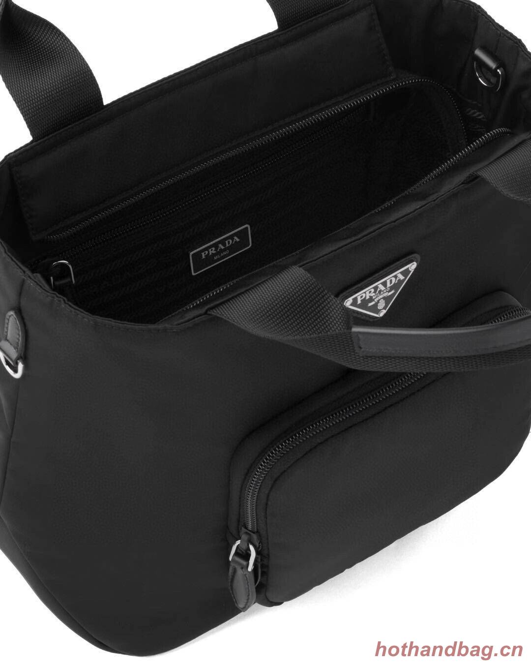 Prada Re-Edition nylon tote bag 1BG354 black Prada Re-Edition nylon tote bag 1BG354 black