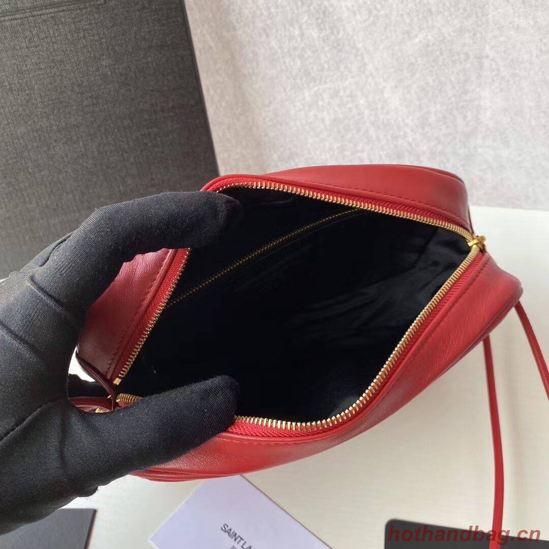 SAINT LAURENT VICTOIRE CAMERA BAG IN QUILTED LAMBSKIN 6489901 red SAINT LAURENT VICTOIRE CAMERA BAG IN QUILTED LAMBSKIN 6489901 red