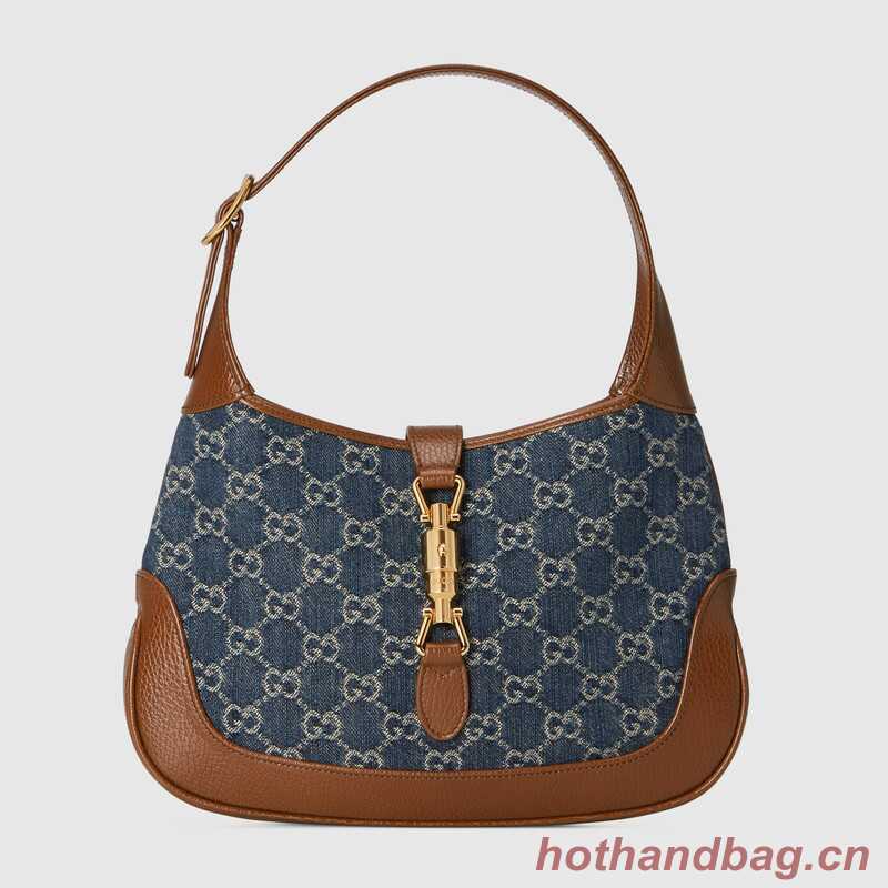 Gucci Jackie 1961 small shoulder bag 636706 Dark blue Gucci Jackie 1961 small shoulder bag 636706 Dark blue