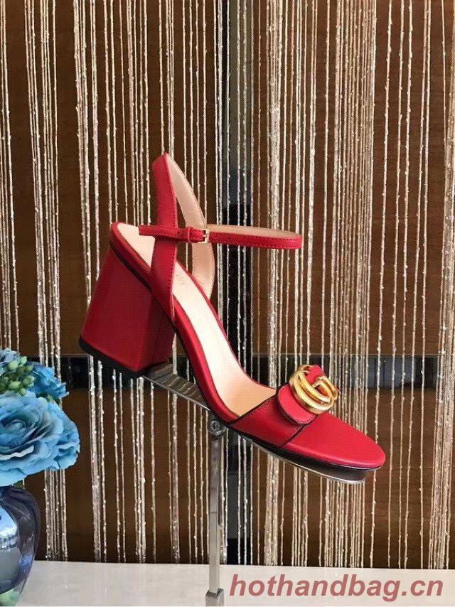 Gucci Sandals Shoes 1CM 7CM 10CM Heels GG6326 Red Gucci Sandals Shoes 1CM 7CM 10CM Heels GG6326 Red