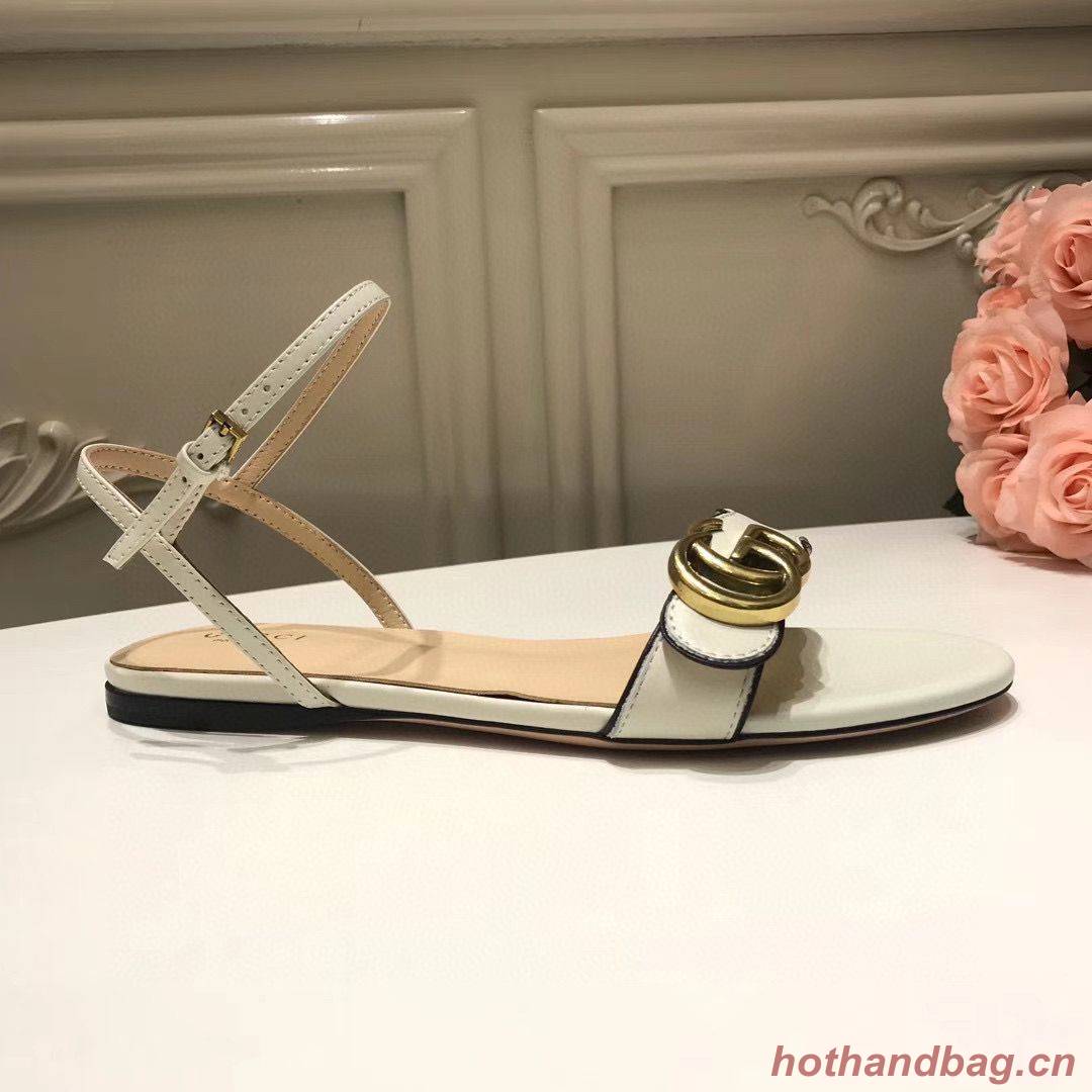 Gucci Sandals Shoes 1CM 7CM 10CM Heels GG6326 White Gucci Sandals Shoes 1CM 7CM 10CM Heels GG6326 White