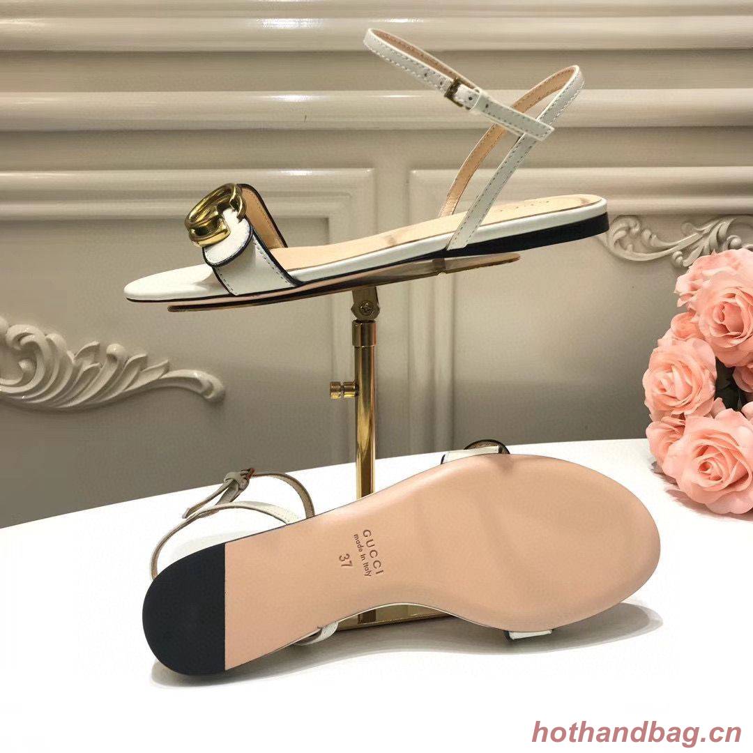 Gucci Sandals Shoes 1CM 7CM 10CM Heels GG6326 White Gucci Sandals Shoes 1CM 7CM 10CM Heels GG6326 White