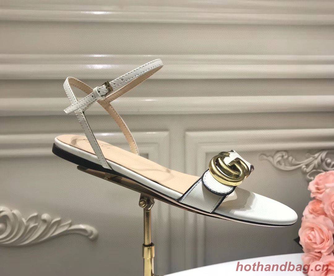 Gucci Sandals Shoes 1CM 7CM 10CM Heels GG6326 White Gucci Sandals Shoes 1CM 7CM 10CM Heels GG6326 White