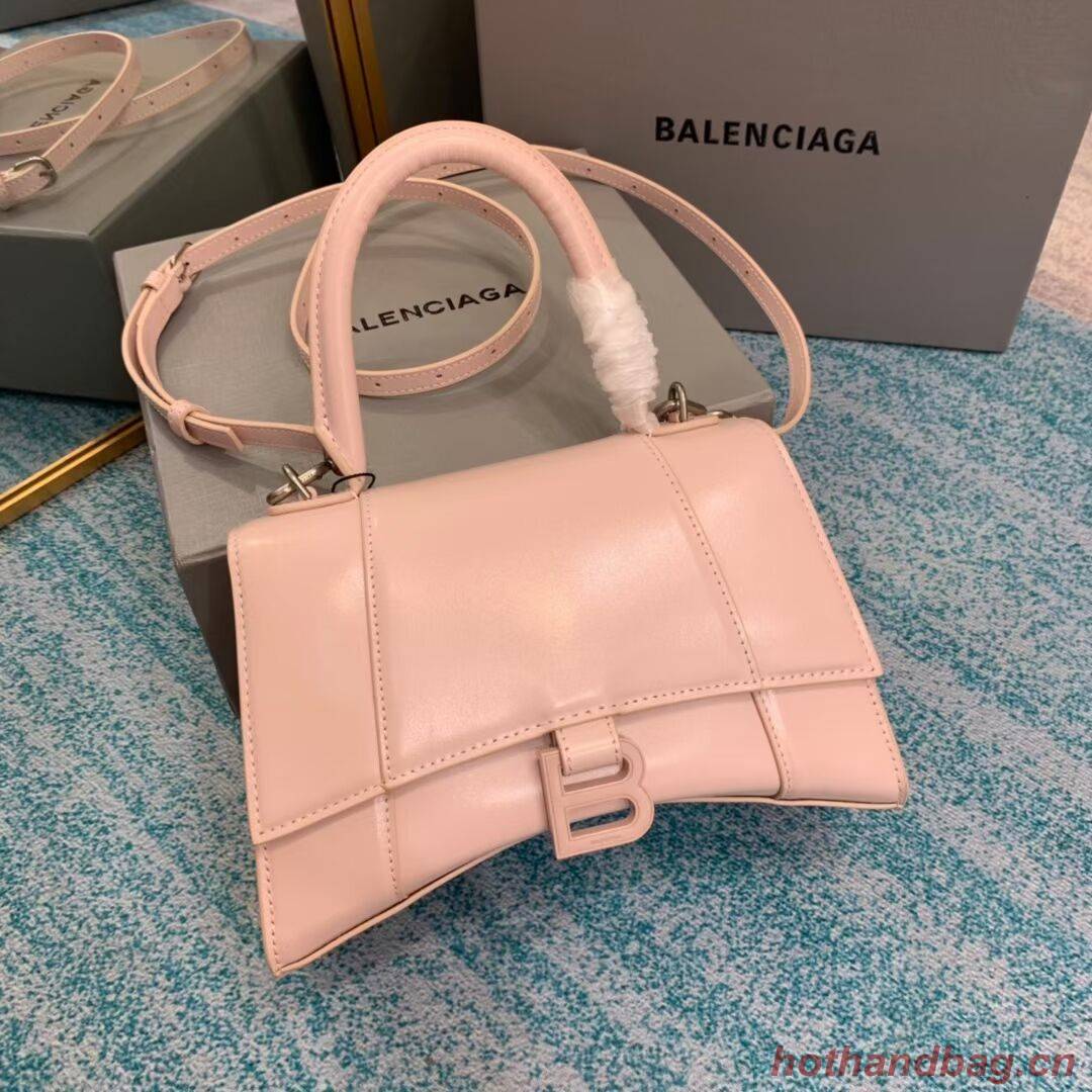 Balenciaga HOURGLASS SMALL TOP HANDLE BAG B108895-1 PINK Balenciaga HOURGLASS SMALL TOP HANDLE BAG B108895-1 PINK