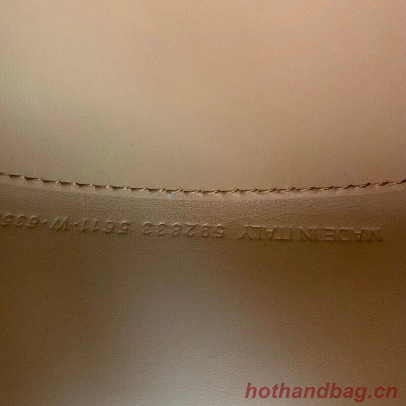 Balenciaga Hourglass XS Top Handle Bag shiny box calfskin 28331 apricot Balenciaga Hourglass XS Top Handle Bag shiny box calfskin 28331 apricot