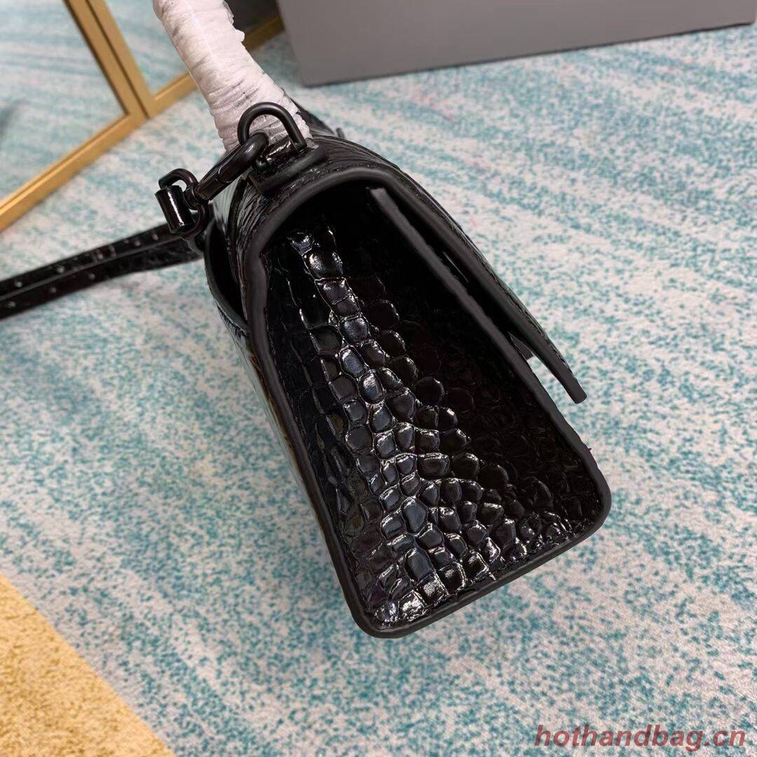 Balenciaga Hourglass XS Top Handle Bag 28331SF black Balenciaga Hourglass XS Top Handle Bag 28331SF black