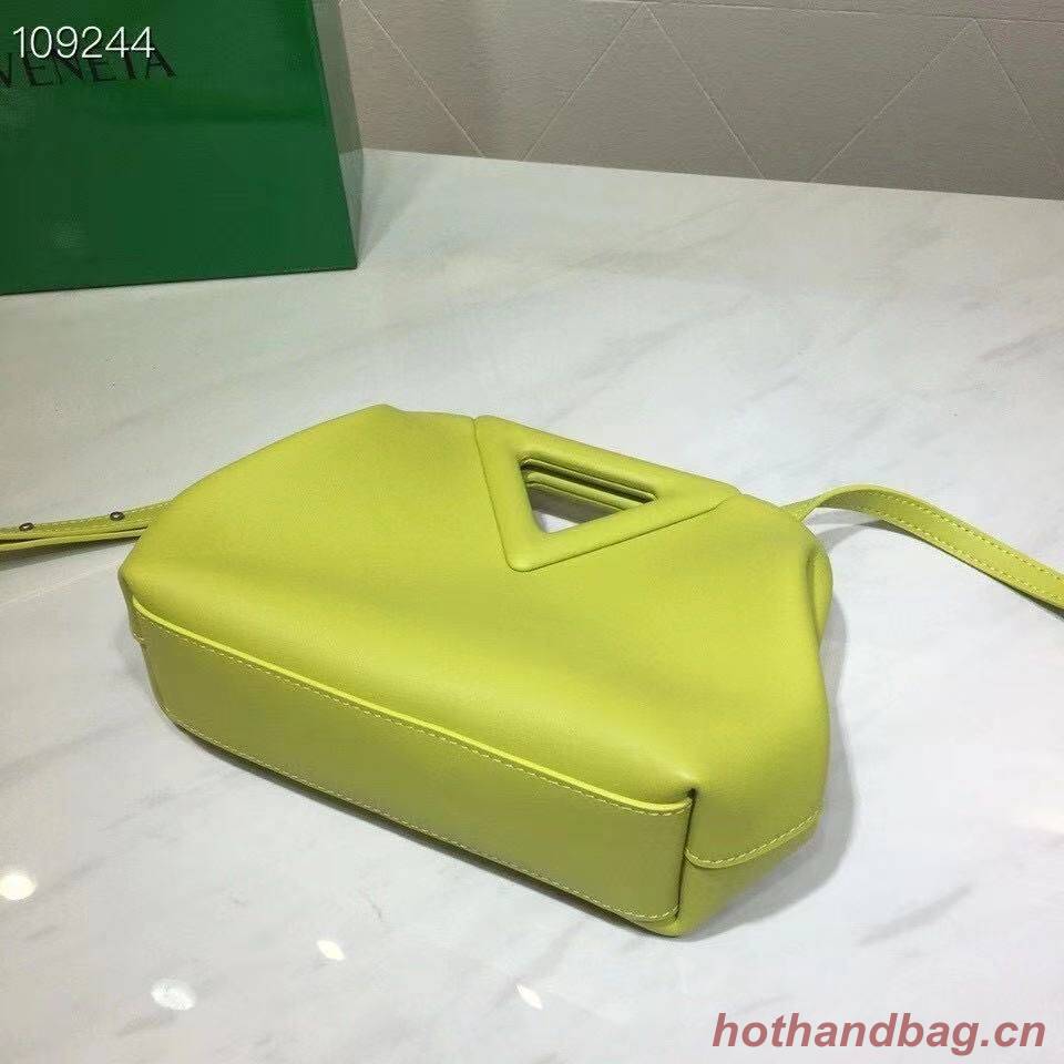 Bottega Veneta Small Point Top Hhandle Bag BV5693 Lemon Bottega Veneta Small Point Top Hhandle Bag BV5693 Lemon