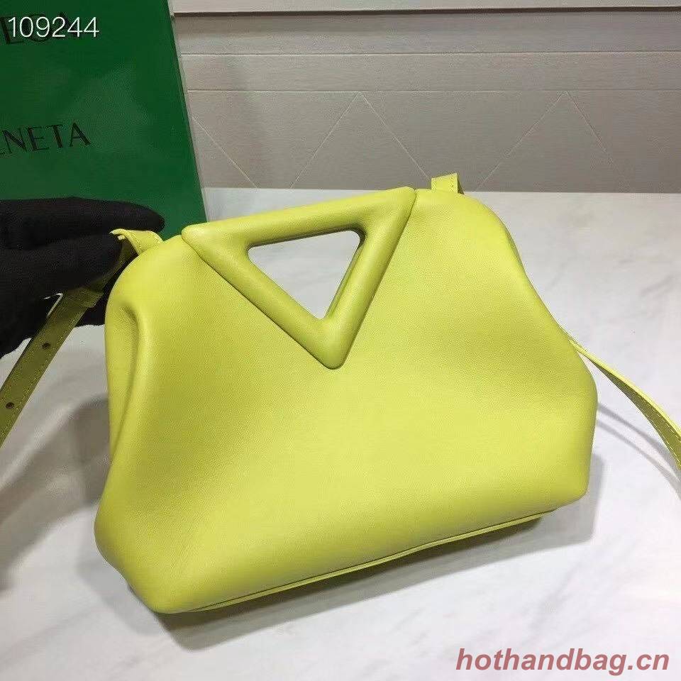 Bottega Veneta Small Point Top Hhandle Bag BV5693 Lemon Bottega Veneta Small Point Top Hhandle Bag BV5693 Lemon