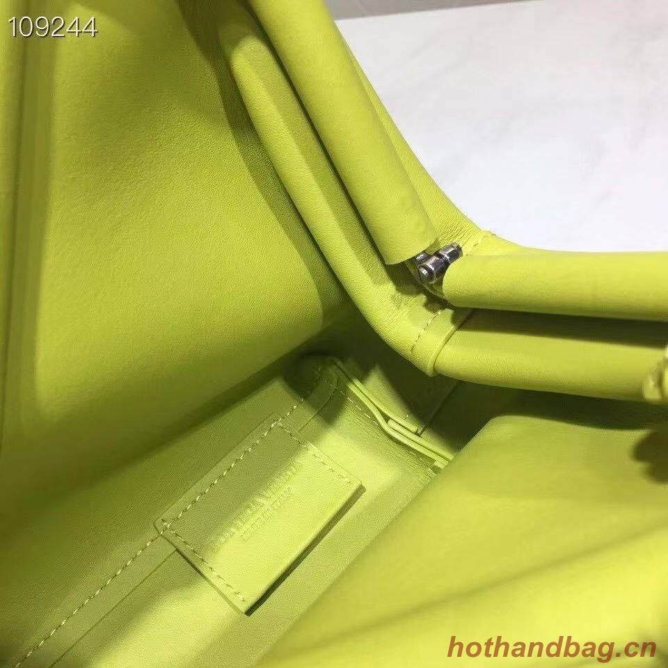 Bottega Veneta Small Point Top Hhandle Bag BV5693 Lemon Bottega Veneta Small Point Top Hhandle Bag BV5693 Lemon