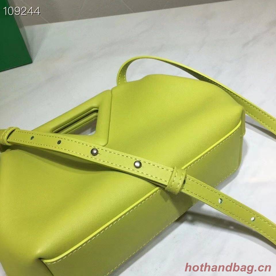 Bottega Veneta Small Point Top Hhandle Bag BV5693 Lemon Bottega Veneta Small Point Top Hhandle Bag BV5693 Lemon