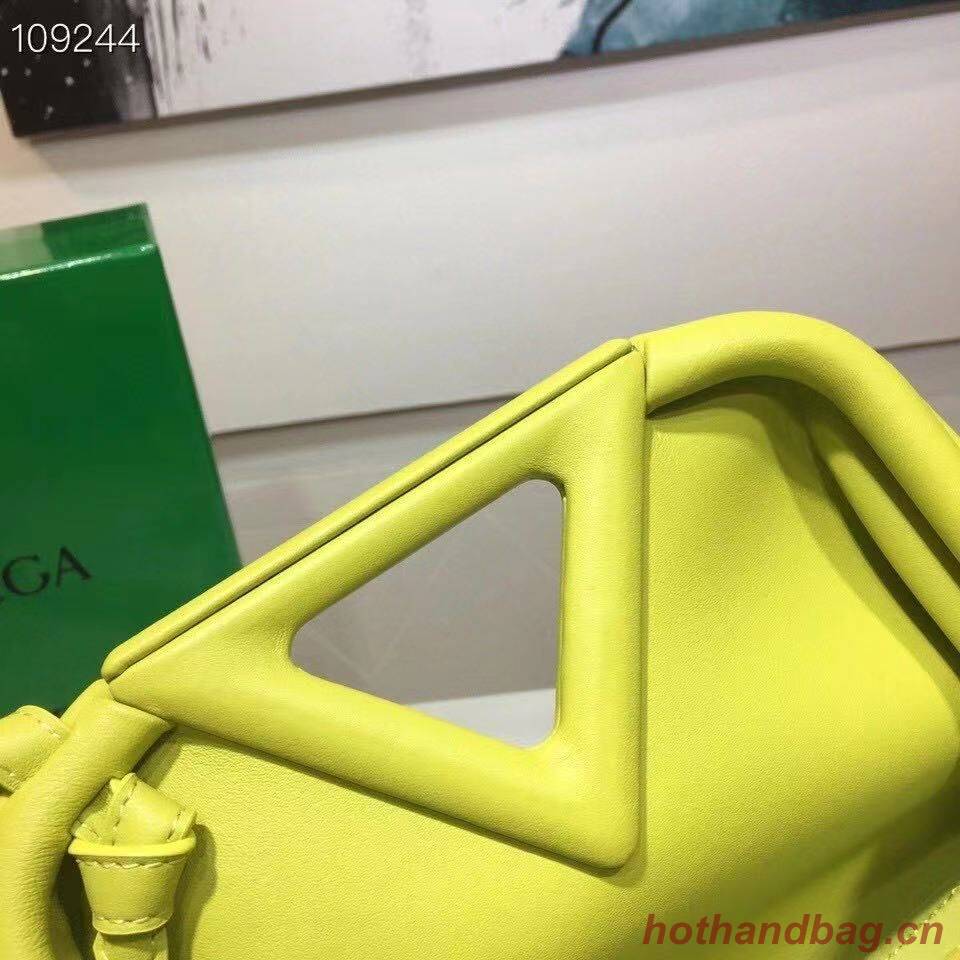 Bottega Veneta Small Point Top Hhandle Bag BV5693 Lemon Bottega Veneta Small Point Top Hhandle Bag BV5693 Lemon