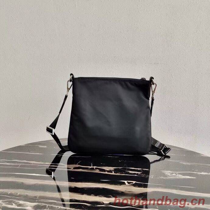 Prada Re-Nylon and Saffiano leather shoulder bag VA0715 black Prada Re-Nylon and Saffiano leather shoulder bag VA0715 black