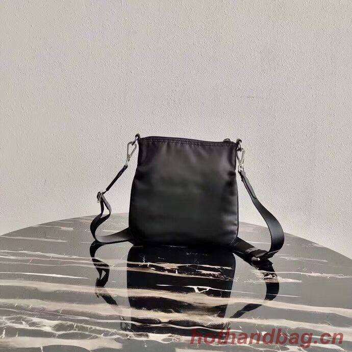 Prada Re-Nylon and Saffiano leather shoulder bag VA0716 black Prada Re-Nylon and Saffiano leather shoulder bag VA0716 black
