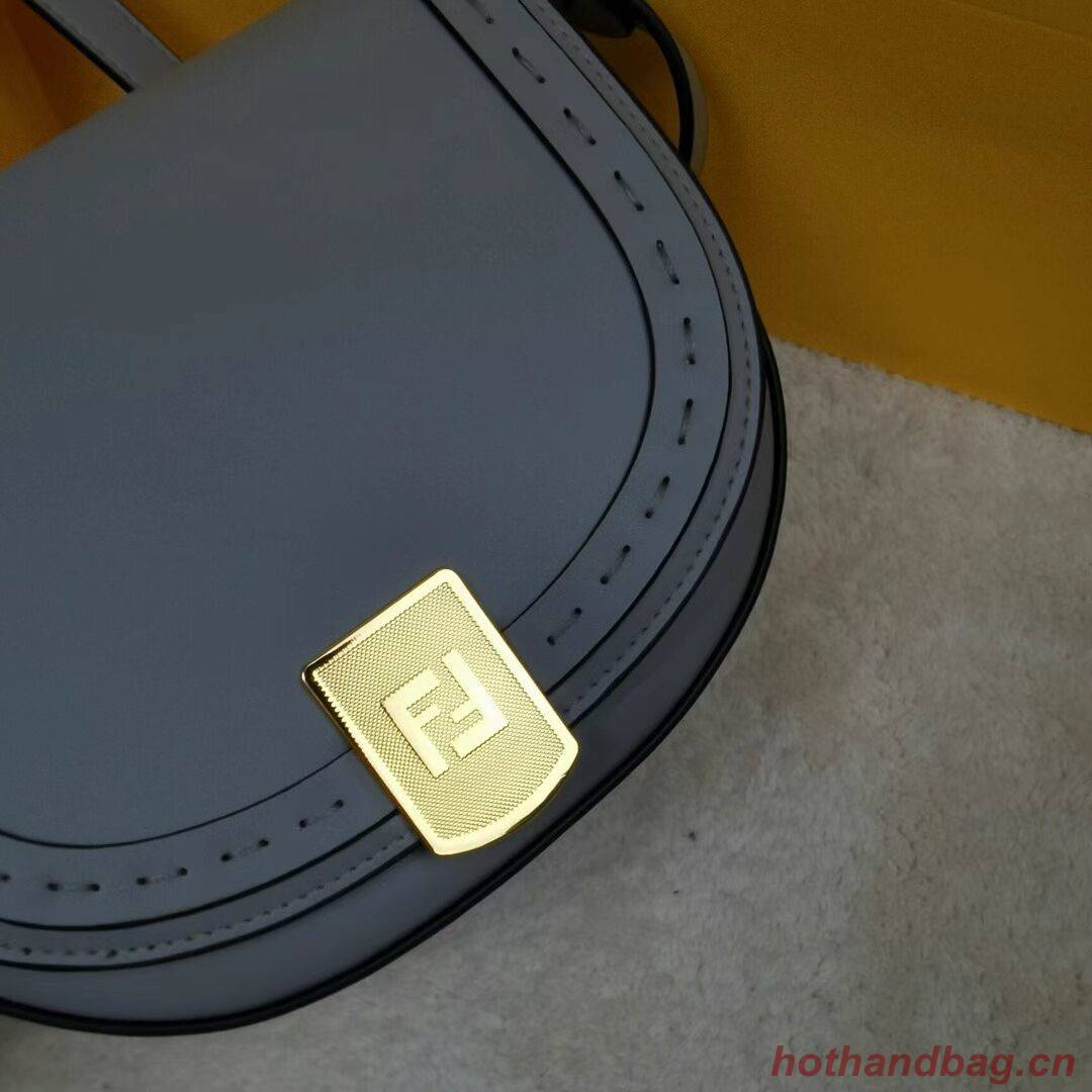 FENDI MOONLIGHT leather bag 8BT346A grey FENDI MOONLIGHT leather bag 8BT346A grey