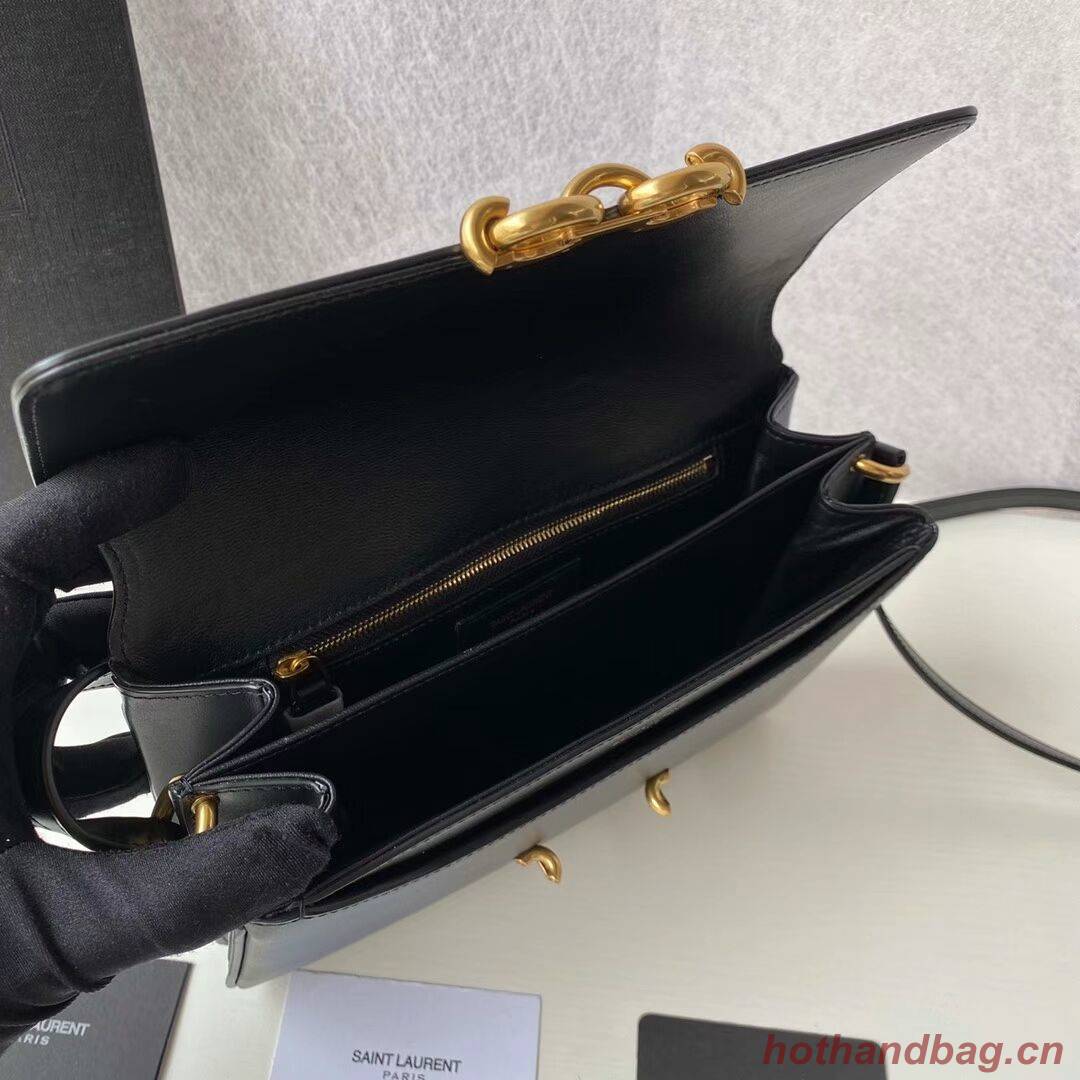 YSL LE MAILLON SATCHEL IN SMOOTH LEATHER 6497952 black YSL LE MAILLON SATCHEL IN SMOOTH LEATHER 6497952 black