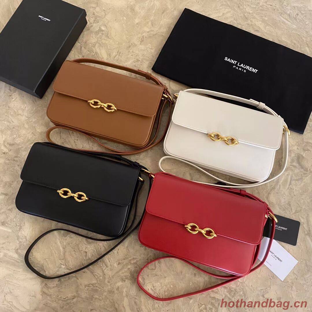 YSL LE MAILLON SATCHEL IN SMOOTH LEATHER 6497952 red YSL LE MAILLON SATCHEL IN SMOOTH LEATHER 6497952 red