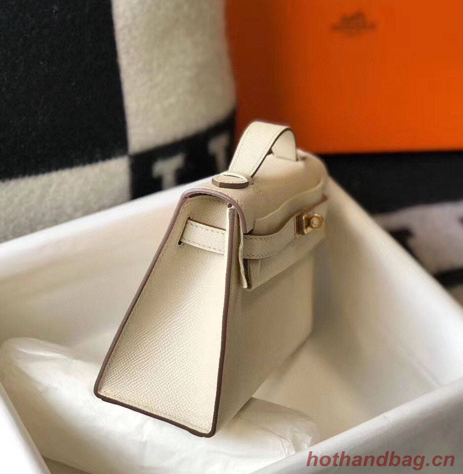 Hermes Kelly 22cm Handle Bag Epsom Leather KL22 Cream Hermes Kelly 22cm Handle Bag Epsom Leather KL22 Cream
